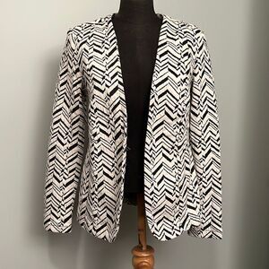 Truworths, Black & White Striped Blazer